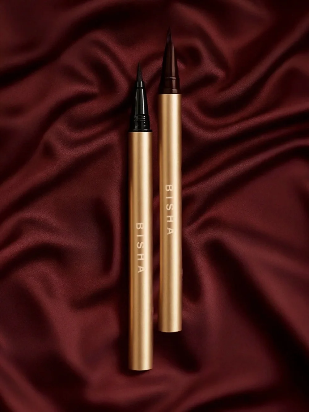BISHA Essential Eye Designer Duo Set — Brown & Black Eyeliners - NEW